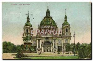 Postcard Old Berlin Dom Hauptfront