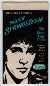 Bruce Springsteen The River Radio Station Backstage Pass New York MSG Cloth 1990