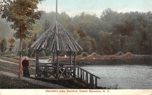 Churchill's Lake in Stamford, New York