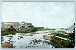 County Antrim Nothern Ireland Postcard Ballycastle 1906 3 Towns Cancel
