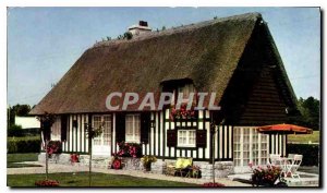 The Modern Postcard Lush Normandy House Norman to Thatch roof