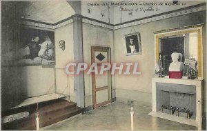 Old Postcard Chateau de Malmaison Chamber of Napoleon 1st