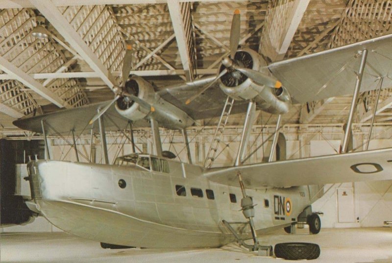 Vickers Stranraer 920 Canada Montreal WW1 Military War Plane Aircraft Postcard