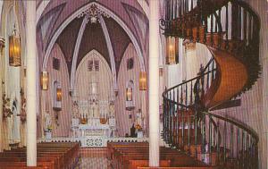 Famous Staircase Chapel Of Loretto Santa Fe New Mexico