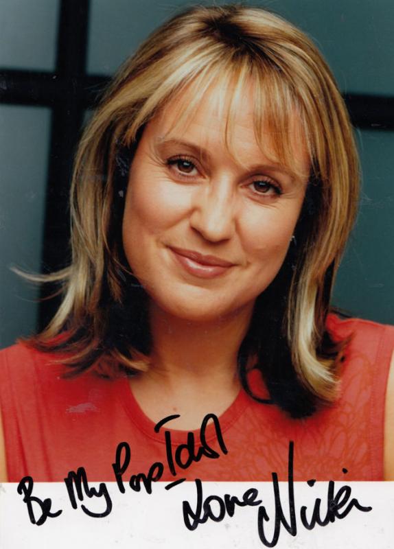 Nicki Chapman Be My Pop Idol TV Show Hand Signed Photo 