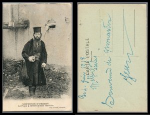 ABRO 1918 SERBIA Clergyman Pre Owned See Scan