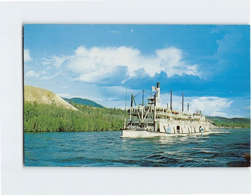 Postcard S. S. Klondike on the Yukon River Canada
