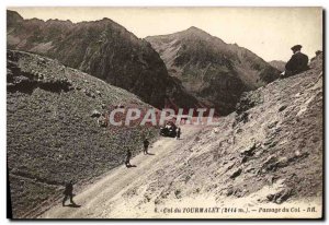 Old Postcard Col du Tourmalet Col du Passage