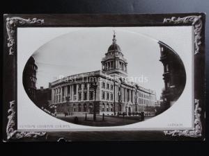 London: Central Criminal Courts c1908 RP Pub by Rotary Real Photograph