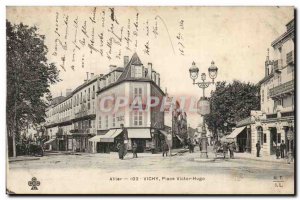 Vichy - Place Victor Hugo - Old Postcard