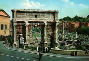 Settimo Severo Arch,Rome,Italy