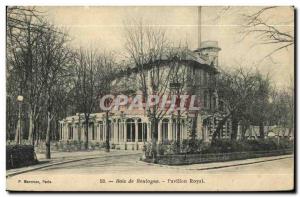 Old Postcard The Bois de Boulogne Royal Pavilion