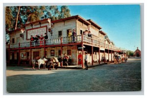 Vintage 1960's Postcard Calico Saloon Ghost Town Knott's Berry Farm California