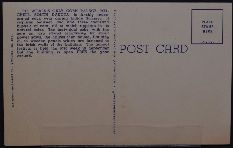 Mitchell, SD - The World's Only Corn Palace