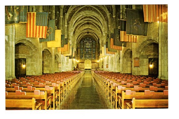 Interior Cadet Chapel,  Military Academy, West Point, New York