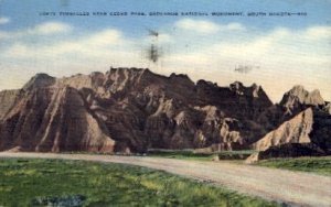 Lofty Pinnacles near Cedar Pass - Black Hills, South Dakota