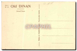 Postcard Old Dinan Rue Jerzual