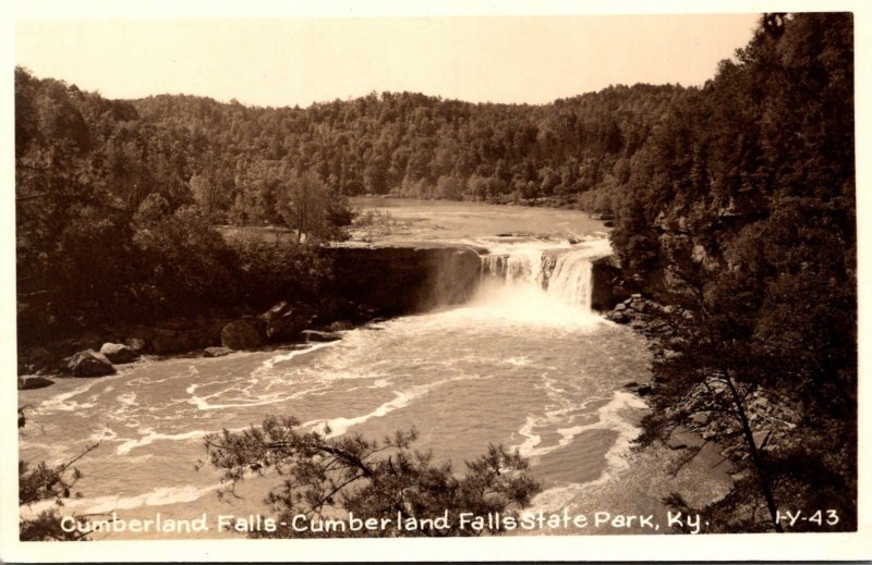 Kentucky Cumberland Falls State Park Cumberland Falls  Real Photo