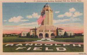 Postcard Administration Building Randolph Field San Antonio Texas