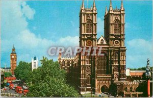 Modern Postcard Westminster Abbey London