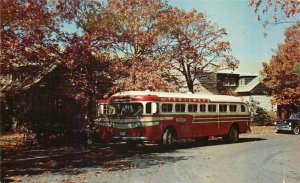 Virginia Tourist Bus Trailways Simonpietri Colorpicture Postcard 21-6541