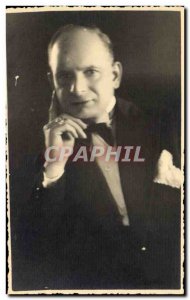 Old Postcard autographed Actor