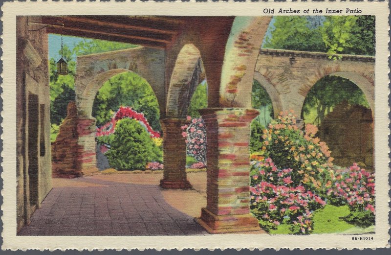 OLD ARCHES OF THE INNER PATIO