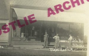 Massillon IOWA RPPC c1910 GENERAL STORE nr DeWitt Wyoming Maquoketa GHOST TOWN?