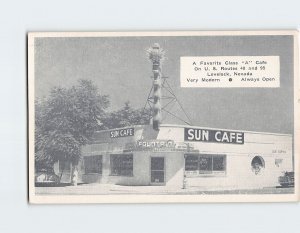 Postcard Sun Café , Lovelock, Nevada, USA