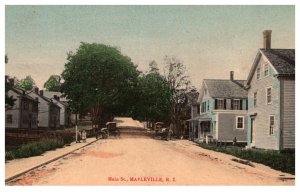 Rhode Island  Mapleville  Main street