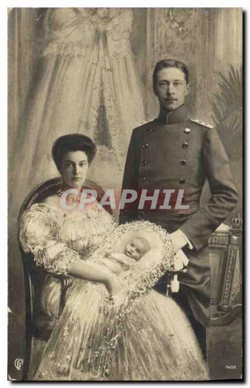 Old Postcard Royal Family