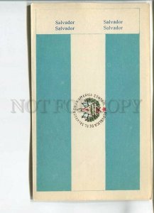 179758 SALVADOR flag old paper flag card 1957 year