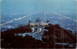 California Los Angeles The Griffith Observatory 1958