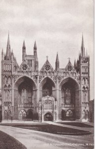 England Peterborough The Cathedral The West Front