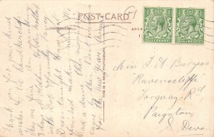 A741 England Haddon Hall Buxton RPPC vintage postcard