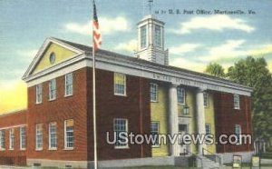 US Post Office  - Martinsville, Virginia VA  
