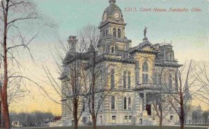 Court House Sandusky Ohio 1910c postcard