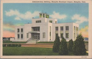 Postcard Administration Building Memphis Municipal Airport Memphis TN