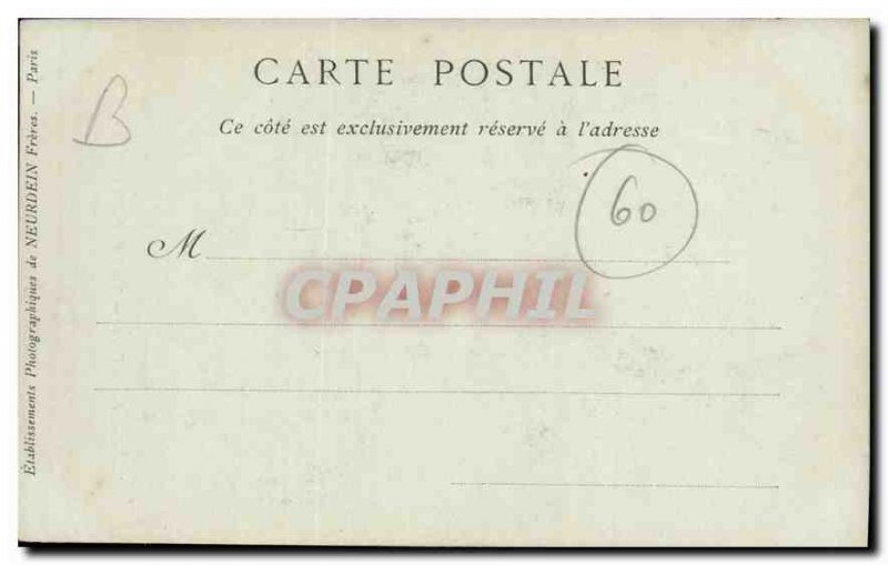 Old Postcard Beauvais Door Courthouse