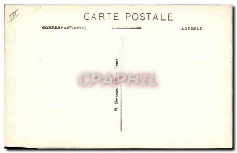 Old Postcard Saumur Horse Equestrian School & # 39application military cavalr...