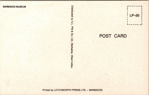 Barbados Museum Postcard PC106