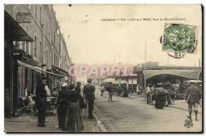 Old Postcard Lake Sur Mer Rue du Grand Orient