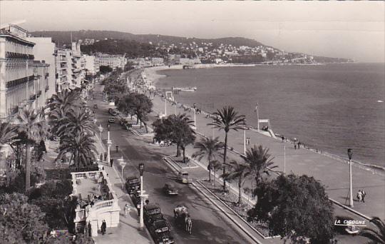 France Nice La promenade des Anglais 1955 Photo