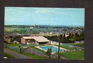 QC City Vue View Riviere du Loup Quebec Canada Carte Postale Postcard