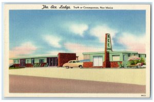 c1930's The Ace Lodge Truth Or Consequences New Mexico NM Vintage Postcard