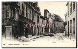 Soissons - War 1914 1915 - Old Postcard