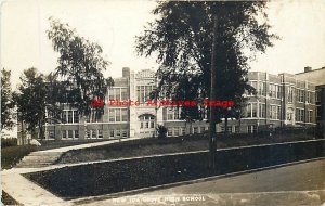 IA, Ida Grove, Iowa, RPPC, New High School, Exterior View, Photo