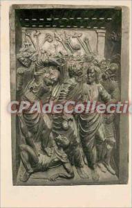 Postcard Old Utelle (A M) Alt 800 m Church Scene panel altarpiece of the arre...