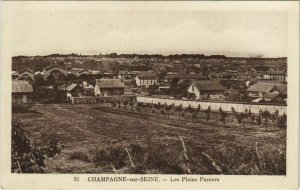 CPA CHAMPAGNE-sur-SEINE - Les Pleins Paniers (120737)