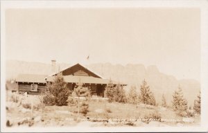 Storm Mountain House Bungalow Camp Banff Windermere Road Alberta RP Postcard H54